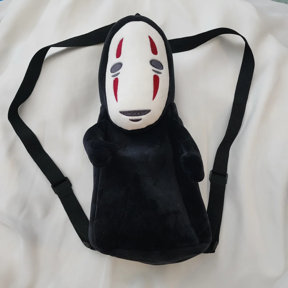 No Face Plush Backpack Spirited Away Character